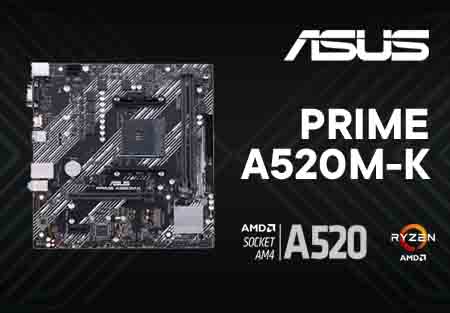 ASUS PRIME A520M-K — поступление бюджетных материнских плат ASUS