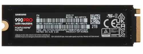 SSD Samsung 990 PRO 2TB