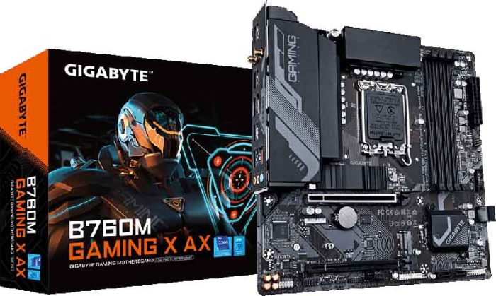 Gigabyte B760M GAMING X AX